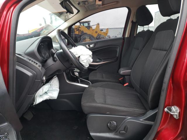 MAJ6S3GL0LC370881 - 2020 FORD ECOSPORT SE Rouge photo 7