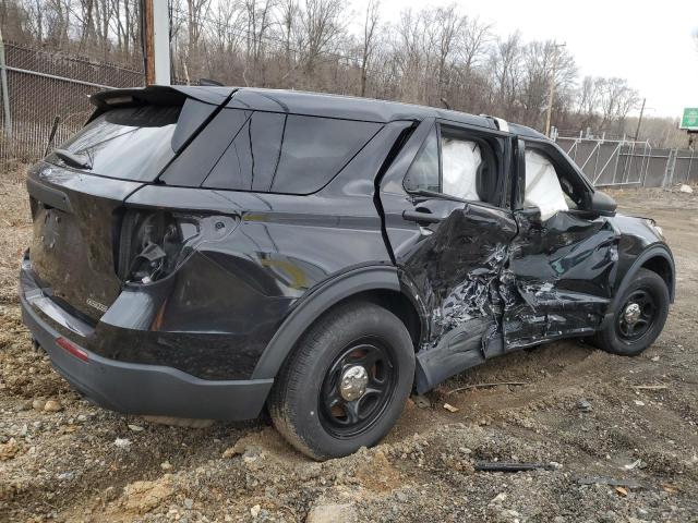 1FM5K8AB1MGA87320 - 2021 FORD EXPLORER POLICE INTERCEPTOR 黑色 照片 3