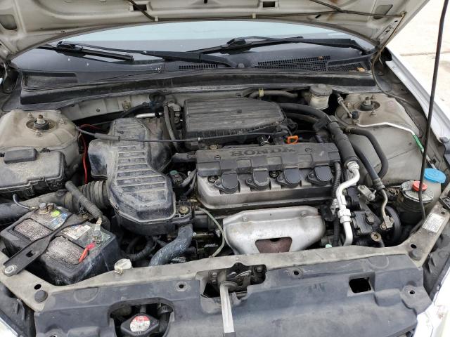 1HGEM22134L079178 - 2004 HONDA CIVIC DX VP Gümüş foto 11