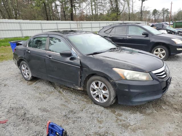 1HGCP2F67BA108159 - 2011 HONDA ACCORD SE BLACK photo 4