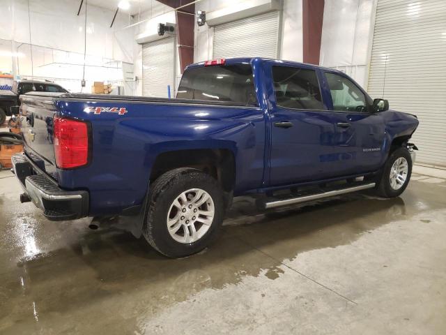 3GCUKREC6EG228607 - 2014 CHEVROLET 1500 K1500 LT BLUE photo 3