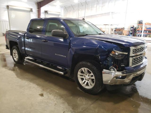 3GCUKREC6EG228607 - 2014 CHEVROLET 1500 K1500 LT BLUE photo 4