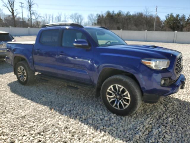 3TMCZ5AN8NM474616 - 2022 TOYOTA TACOMA DOUBLE CAB BLUE photo 4