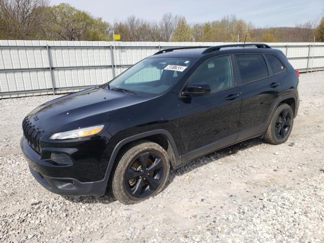 1C4PJLCB6JD544619 - 2018 JEEP CHEROKEE LATITUDE BLACK photo 1