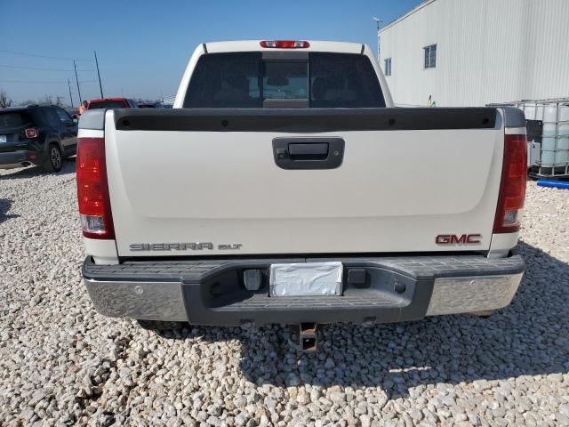 3GTEK33M89G240163 - 2009 GMC SIERRA K1500 SLT WHITE photo 6