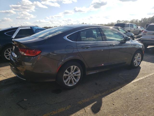 1C3CCCAB0FN637010 - 2015 CHRYSLER 200 LIMITED GRAY photo 3