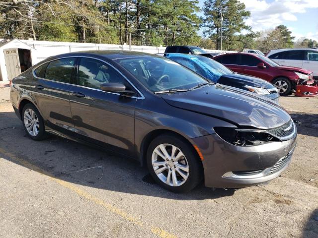 1C3CCCAB0FN637010 - 2015 CHRYSLER 200 LIMITED GRAY photo 4