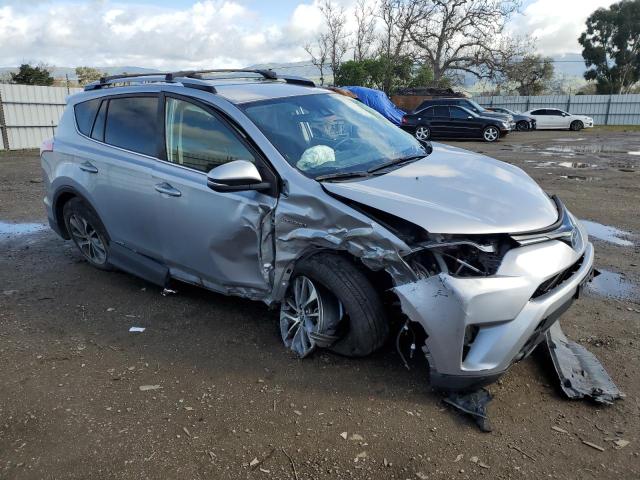 JTMRJREV4JD230700 - 2018 TOYOTA RAV4 HV LE SILVER photo 4