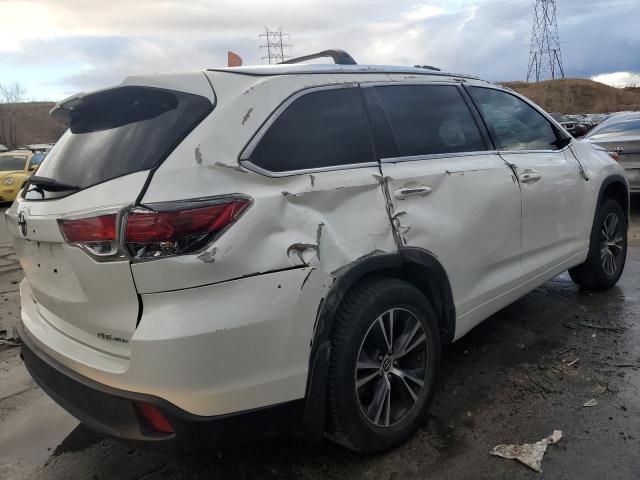 5TDJKRFH4GS268461 - 2016 TOYOTA HIGHLANDER XLE 白色 照片 3
