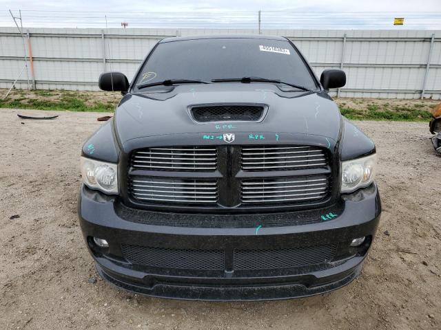 3D3HA18H55G789093 - 2005 DODGE RAM SRT10 BLACK photo 5