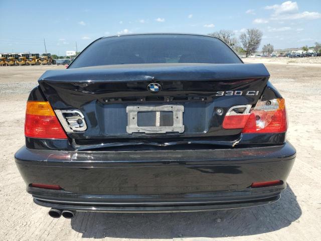 WBABN53431JU22410 - 2001 BMW 330 CI BLACK photo 6