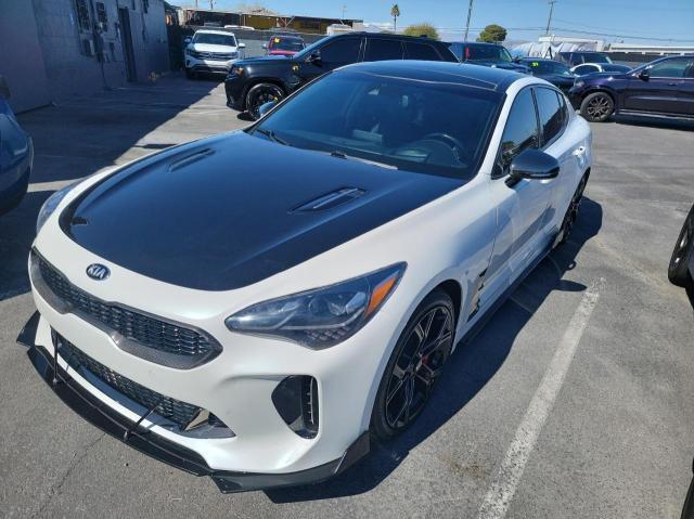 KNAE55LC9J6036047 - 2018 KIA STINGER GT2 WHITE photo 2