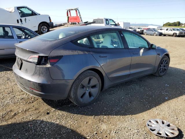 5YJ3E1EA6PF649819 - 2023 TESLA MODEL 3 GRAY photo 3