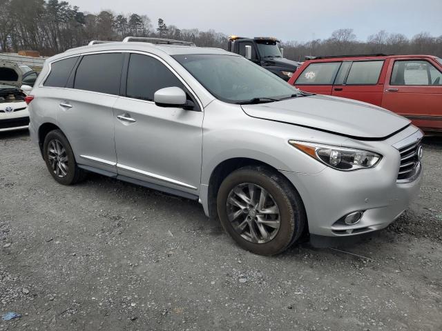 5N1AL0MM2DC314256 - 2013 INFINITI JX35 GRAY photo 4