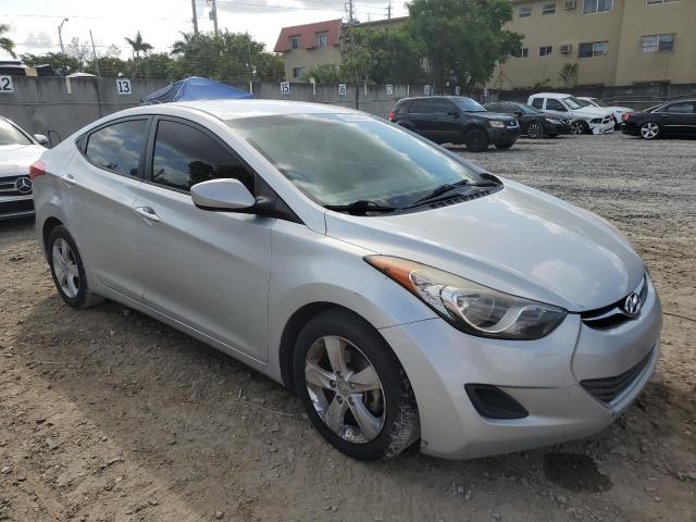 5NPDH4AE1DH412206 - 2013 HYUNDAI ELANTRA GLS SILVER photo 4