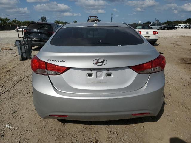 5NPDH4AE1DH412206 - 2013 HYUNDAI ELANTRA GLS SILVER photo 6