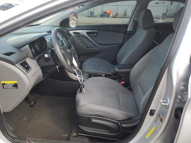 5NPDH4AE1DH412206 - 2013 HYUNDAI ELANTRA GLS SILVER photo 7