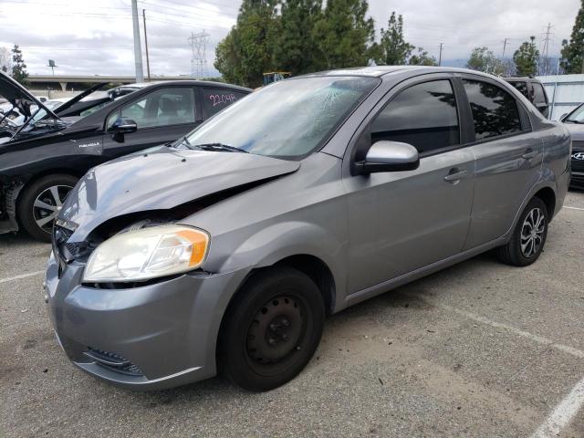 KL1TD5DEXAB109728 - 2010 CHEVROLET AVEO LS GRAY photo 1