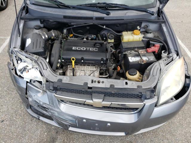 KL1TD5DEXAB109728 - 2010 CHEVROLET AVEO LS 灰色 照片 11