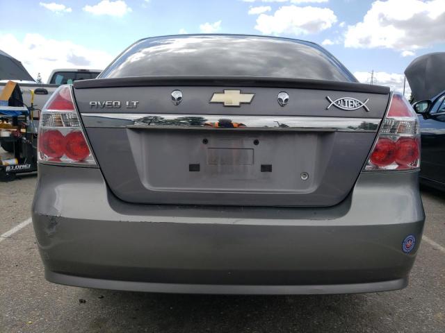 KL1TD5DEXAB109728 - 2010 CHEVROLET AVEO LS 灰色 照片 6