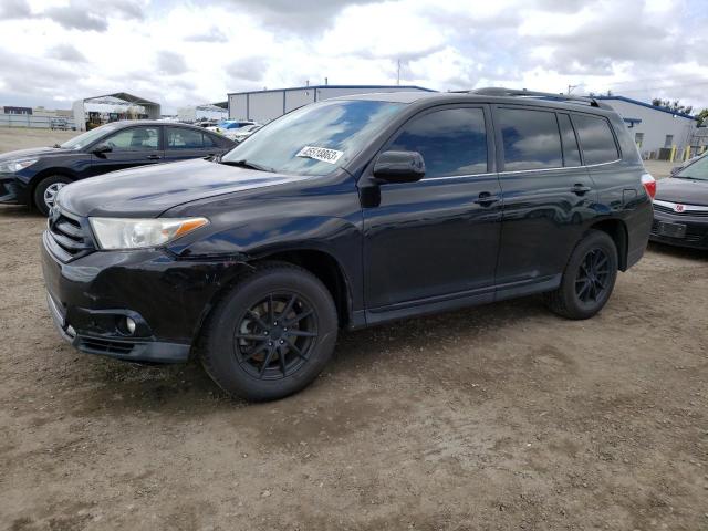 5TDZK3EH9BS048534 - 2011 TOYOTA HIGHLANDER BASE Қара фото 1