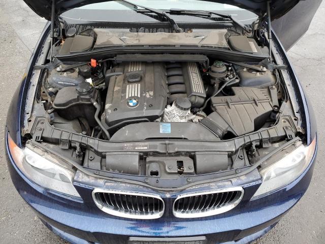 WBAUL7C58BVM79361 - 2011 BMW 128 I BLUE photo 11