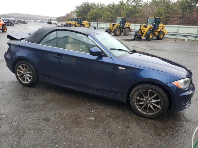 WBAUL7C58BVM79361 - 2011 BMW 128 I BLUE photo 4