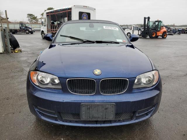 WBAUL7C58BVM79361 - 2011 BMW 128 I BLUE photo 5