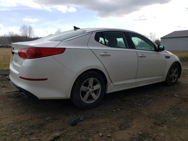 KNAGM4A71E5488873 - 2014 KIA OPTIMA LX WHITE photo 3