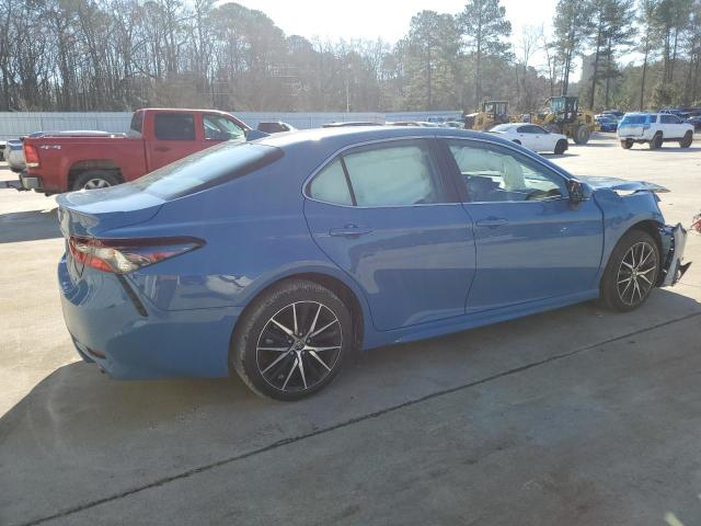 4T1G11AK7PU140918 - 2023 TOYOTA CAMRY SE NIGHT SHADE BLUE photo 3