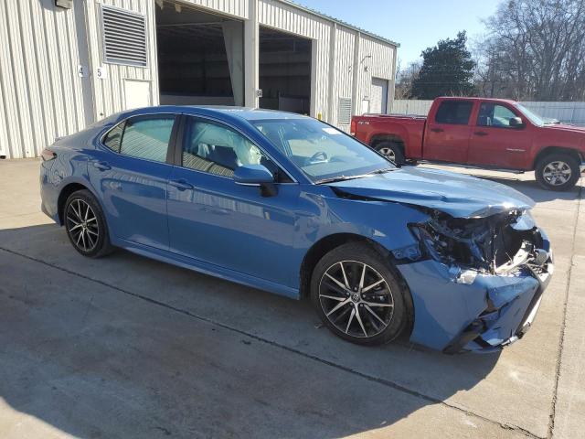 4T1G11AK7PU140918 - 2023 TOYOTA CAMRY SE NIGHT SHADE BLUE photo 4