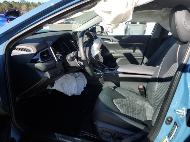 4T1G11AK7PU140918 - 2023 TOYOTA CAMRY SE NIGHT SHADE BLUE photo 7