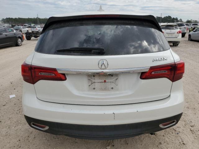 5FRYD3H22FB002002 - 2015 ACURA MDX WHITE photo 6