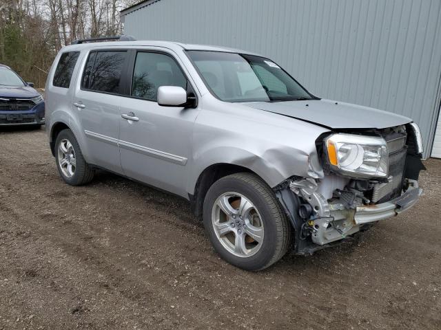 5FNYF4H52CB502054 - 2012 HONDA PILOT EXL SILVER photo 4