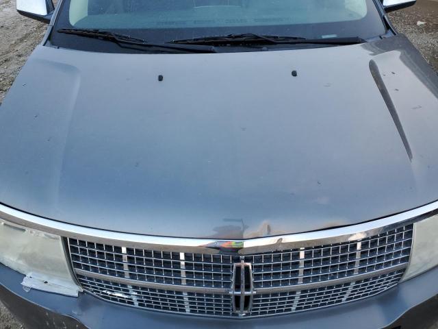 2LMDJ6JC8ABJ16749 - 2010 LINCOLN MKX GRAY photo 12