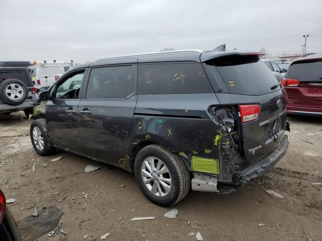 KNDMB5C14J6390824 - 2018 KIA SEDONA LX GRAY photo 2