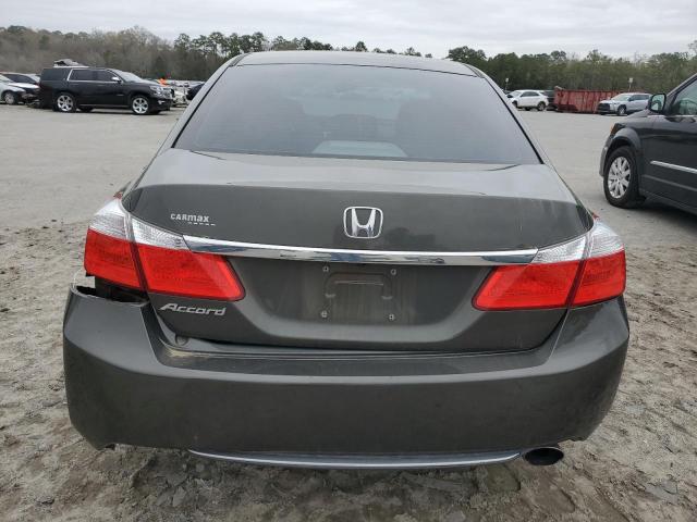 1HGCR2F33FA103370 - 2015 HONDA ACCORD LX GRAY photo 6