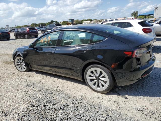 5YJ3E1EB3PF677764 - 2023 TESLA MODEL 3 BLACK photo 2