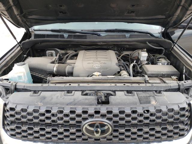 5TFRY5F10LX257328 - 2020 TOYOTA TUNDRA DOUBLE CAB SR/SR5 BLACK photo 11