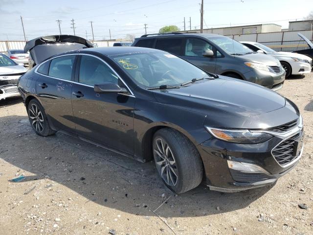 1G1ZG5ST2LF134381 - 2020 CHEVROLET MALIBU RS შავი ფოტო 4