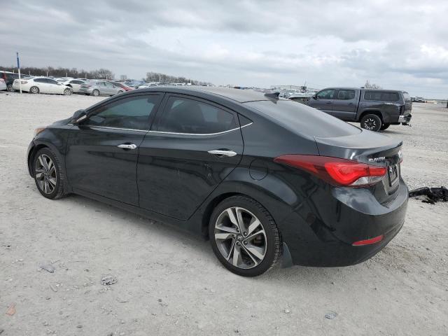 5NPDH4AEXEH534760 - 2014 HYUNDAI ELANTRA SE BLACK photo 2