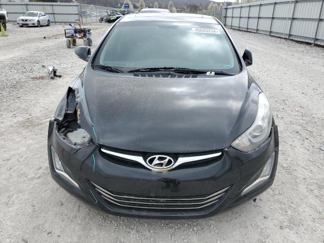 5NPDH4AEXEH534760 - 2014 HYUNDAI ELANTRA SE BLACK photo 5