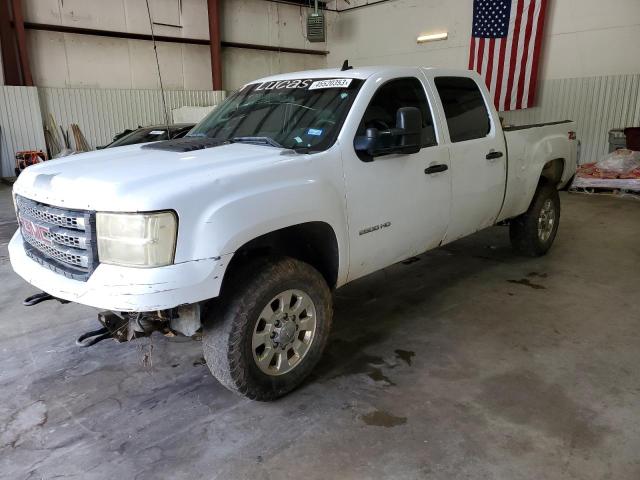 1GT120CG9DF150537 - 2013 GMC SIERRA K2500 SLE WHITE photo 1