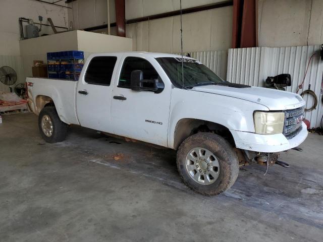 1GT120CG9DF150537 - 2013 GMC SIERRA K2500 SLE WHITE photo 4