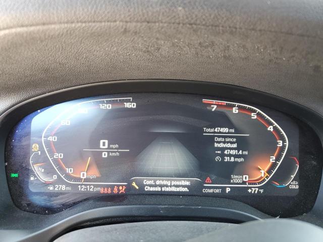 5UX2V5C06M9F49899 - 2021 BMW X4 XDRIVEM40I 红色 照片 9