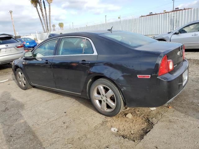 1G1ZH57B78F228261 - 2008 CHEVROLET MALIBU 1LT BLACK photo 2