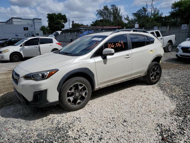 JF2GTADC1J8302045 - 2018 SUBARU CROSSTREK PREMIUM WHITE photo 1