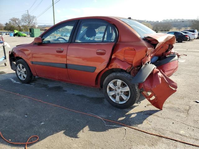 KNADE123266156267 - 2006 KIA RIO RED photo 2