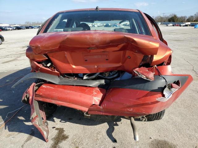 KNADE123266156267 - 2006 KIA RIO RED photo 6