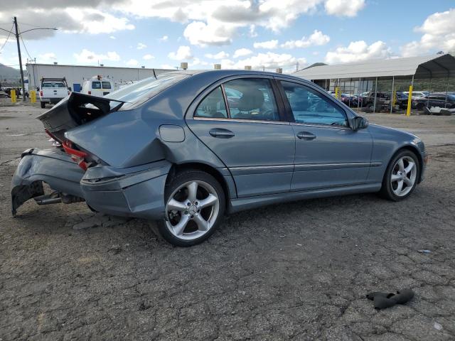 WDBRF52H36A841737 - 2006 MERCEDES-BENZ C 230 TEAL photo 3